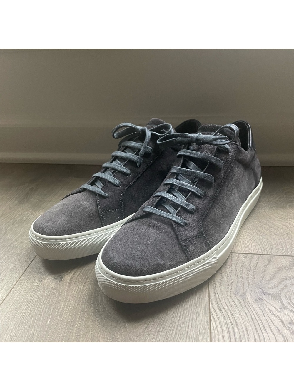 To Boot New York Gray Suede Men's Sneakers Size 9.5 - Clean Minimalist Style